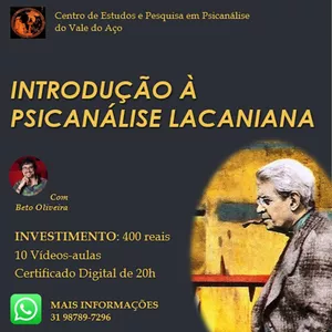 Imagem de capa para o Curso online Introdução à Psicanálise Lacaniana 
