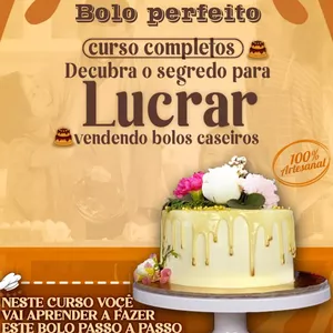 Imagem do curso BOLO PERFEITO