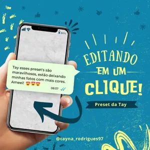 Imagem do curso Preset da Tay - Editando em um clique!