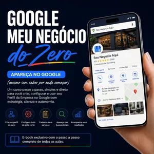 Imagem do curso GOOGLE MEU NEGÓCIO DO ZERO