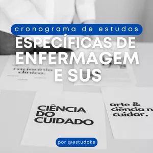 Imagem de capa para o Curso online Cronograma de Enfermagem 2025