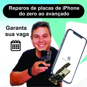 Imagem do curso Reparo em placas iPhone do simples ao complexo
