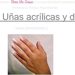 Imagen de portada para Ebook Curso de uñas acrilicas