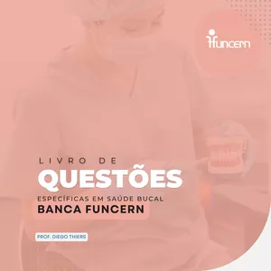 Imagem de capa para o Ebook LIVRO DE QUESTÕES DA BANCA FUNCERN PARA ASB E TSB