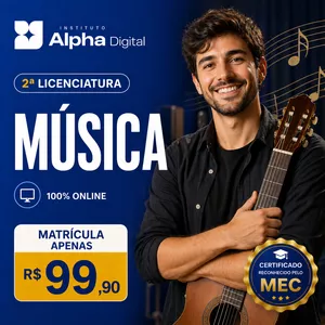 Imagem do curso Música