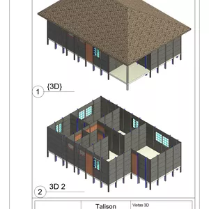 Imagem de capa para o Curso online Template Revit casa pré-moldada (Famílias de placa e pilar)