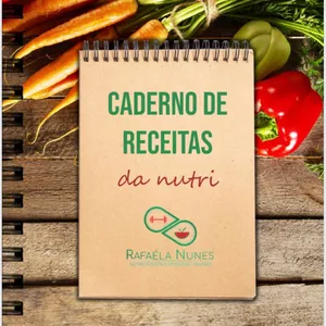 Imagem de capa para o Ebook Caderno De Receitas Da Nutri
