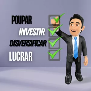 Imagem de capa para o Ebook INVESTIR É FÁCIL