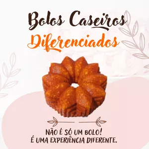 Imagem de capa para o Ebook Apostila Bolos Caseiros Diferenciados