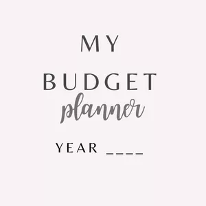 Cover image for Ebook Budget planer