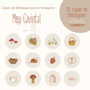 Imagem de capa para o Curso online Pack editável de Capas para Destaques Instagram - Infantil/ Bebê