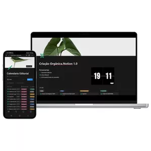 Imagem de capa para o Ebook Criador Orgânico Notion