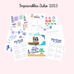 Imagen de portada para Ebook IMPRIMIBLE CREATIVO JULIO 