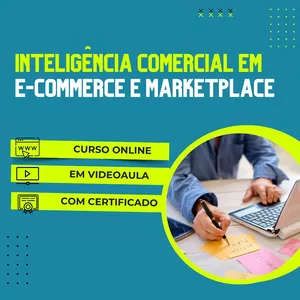 Imagem de Curso de Inteligência Comercial em e-Commerce e Marketplace criado por Qualifica Brasil na hotmart