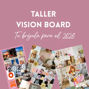 Imagen de portada para Curso online Taller de vision board. Tu brújula para el 2026