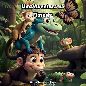 Imagem de capa para o Ebook Ebook Infantil Uma Aventura na Floresta