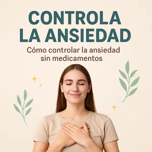 Imagen de portada para Ebook "CONTROLA LA ANSIEDAD"– Cómo Controlar la Ansiedad sin Medicamentos