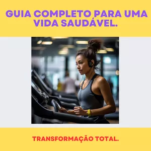 Imagem de capa para o Ebook Guia completo para uma vida mais saudável