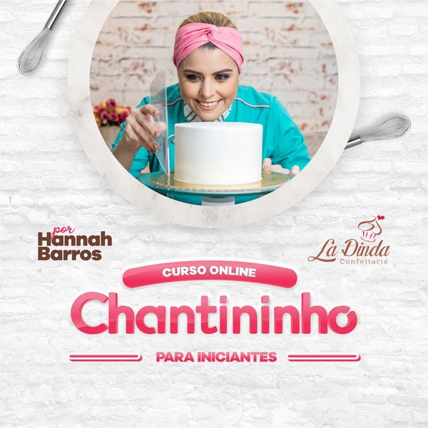 Bolos Em Chantininho Para Iniciantes Hannah De Azevedo Virgolino Barros Learn A New Skill Online Courses And Subscription Services Hotmart No curso bolos em chantininho 3.0 você vai aprender a fazer diversos modelos em chantininho, desde variados bolos deliciosos, todo verdadeiro, com até 3 andares (usando técnicas únicas!), além de massas, recheios, inúmeros modelos com bicos, espatulado, aveludado, barril, baldinho, cachepô. bolos em chantininho para iniciantes