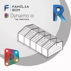 Imagem de capa para o Curso online Dynamo na prática 1 - FamiliaBIM
