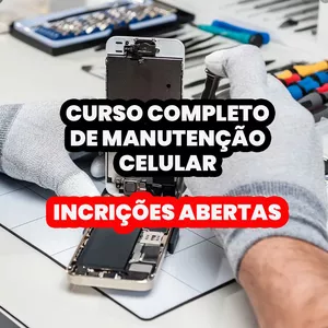 Imagem de capa para o Ebook MEGA CURSO DE CELULAR E PLACA COMPLETO