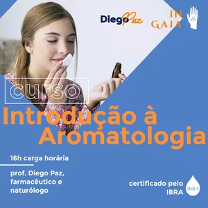 Imagem de capa para o Curso online Curso Introdução à Aromatologia