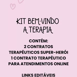 Imagem de capa para o Ebook Kit criativo para contrato terapêutico para crianças