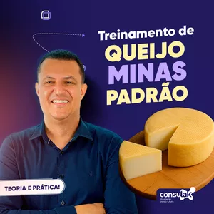 Imagem de capa para o Curso online CURSO DE PRODUÇÃO DE QUEIJO MINAS PADRÃO