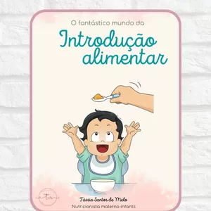 Imagem de capa para o Ebook E-book: Introdução Alimentar 