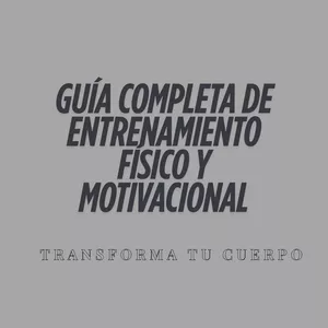 Imagen de portada para Curso online Guía completa de entrenamiento físico y motivacional 