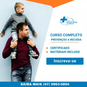 Imagem de capa para o Curso online Curso "Programa de Prevenção da Recaída"