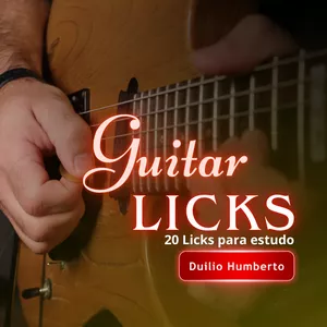 Imagem de capa para o Curso online Guitar Licks