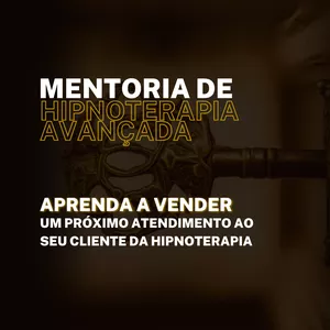 Imagem de capa para o Curso online MENTORIA DE HIPNOTERAPIA AVANÇADA 