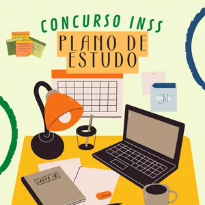 Imagem de capa para o Ebook Concurso INSS (Plano de Estudo)