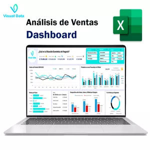 Imagen de portada para Curso online Dashboard de Ventas