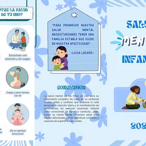 Imagen de portada para Ebook SALUD MENTAL - TRIPTICO