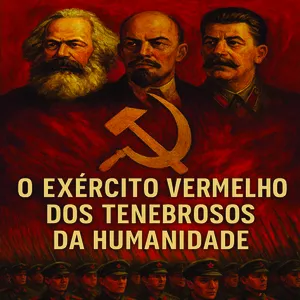 Imagem de capa para o Ebook O EXERCITO VERMELHO DOS TENEBROSOS DA HUMANIDADE