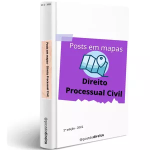 Imagem de capa para o Ebook Posts em Mapas Direito Processual Civil 