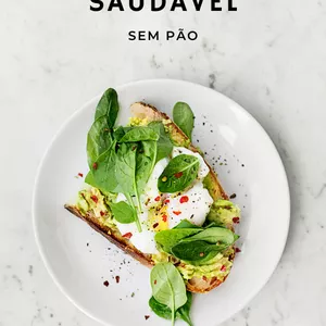 Imagem de capa para o Ebook CAFÉ DA MANHÃ SAUDÁVEL SEM PÃO