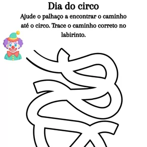 Imagem de capa para o Ebook Sequência de Atividades do Dia do Circo (2° Ano)