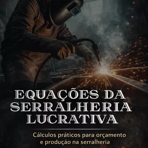 Imagem de capa para o Ebook Equações da Serralheria Lucrativa