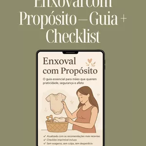 Imagem de capa para o Ebook Enxoval com Propósito – Guia + Checklist