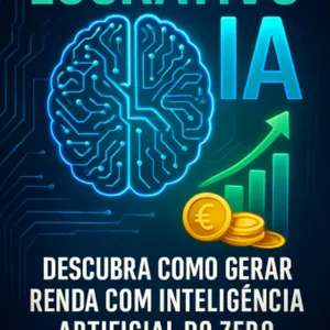 Imagem de capa para o Ebook IA Lucrativa: Desvende Como Gerar Renda com Inteligência Artificial do Zero