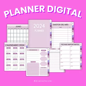Imagen de portada para Ebook Planner Digital 2024
