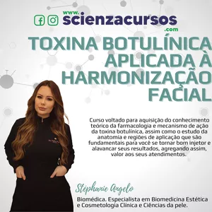 Imagem de capa para o Curso online TOXINA BOTULÍNICA APLICADA À HARMONIZAÇÃO FACIAL
