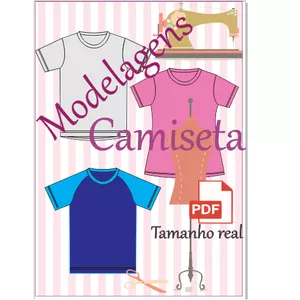 Imagem do curso MODELAGENS  PARA CAMISETAS