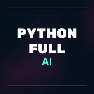 Imagem de capa para o Curso online Python Full AI | Pythonando