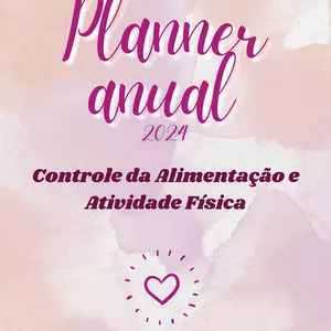 Imagem de capa para o Ebook PLANNER CONTROLE ALIMENTAÇÃO E ATIVIDADE FÍSICA