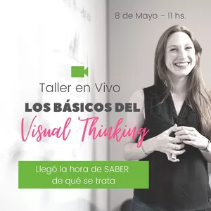 Imagen de portada para Evento online Los Básicos del Visual Thinking  para Educadores y Comunicadores