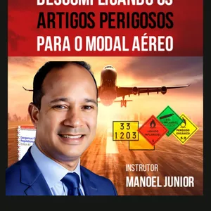 Imagem de capa para o Ebook DESCOMPLICANDO ARTIGOS PERIGOSOS - AVIAÇÃO CIVIL